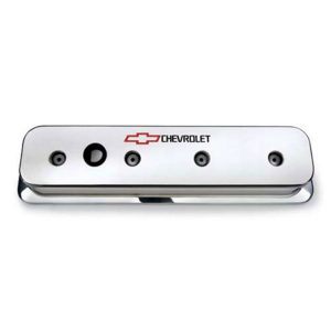 Center Bolt Aluminum Valve Covers - Chevrolet & Bowtie Logos