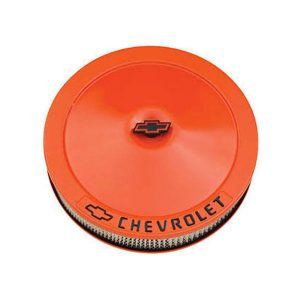 14" Steel Air Cleaner, Chevy® Orange