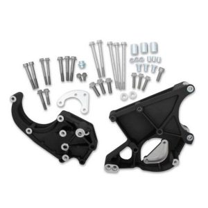 Holley 20-132BK LS A/C Drive Bracket Kit (Works W/Sanden A