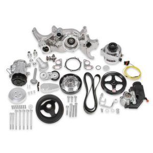 Holley 20-185P Comp Mid-Mount Accessory System LS-Polished