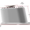 Holley 241-151 Tall M/T Big Block Chevy Valve Covers - Image 3