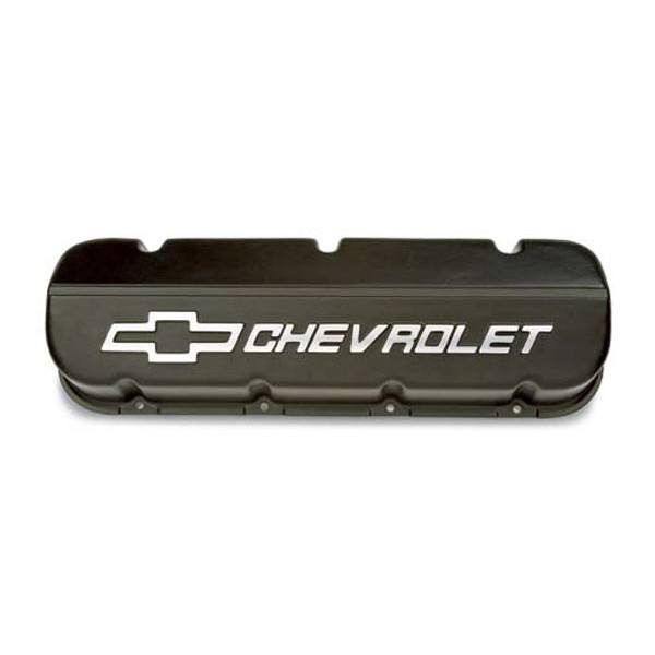 12370836 GM Performance Aluminum Valve Cover, BBC, As Cast Finish, Single 