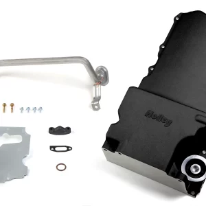 Holley 302-1BK Oil Pan GM LS Swap Retrofit - Black