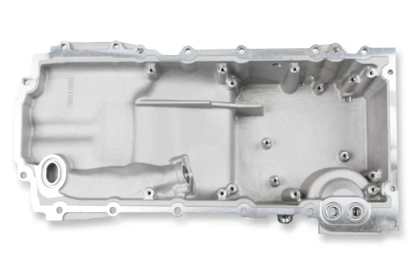 Holley GM Gen V LT Swap Oil Pan - Drag Race - As Cast with Turbo Oil Return - Image 3