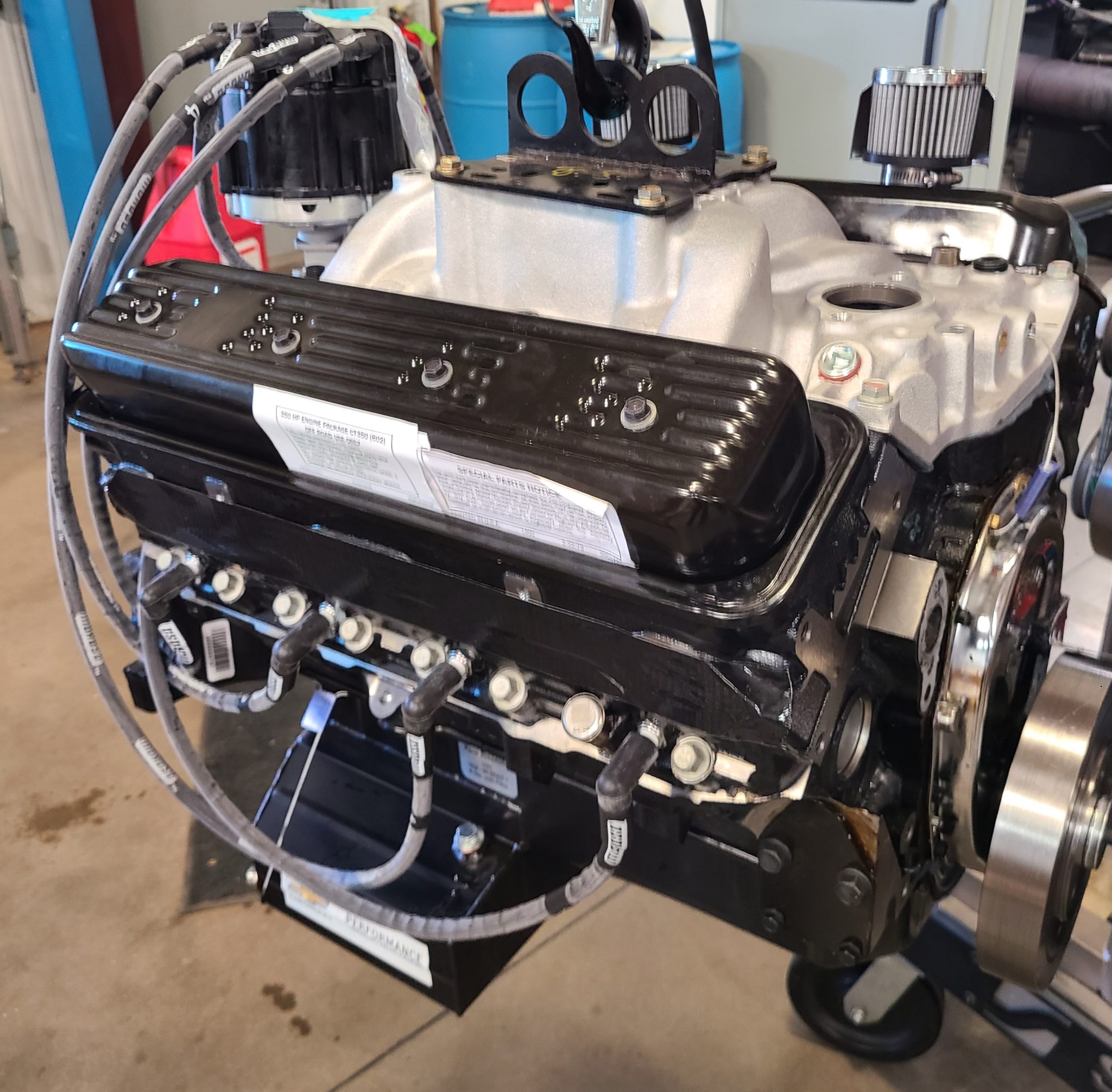 602 Crate Engine Chevrolet Performance Dressed CT350 602D2 Sealed Crate Engine DynoTested