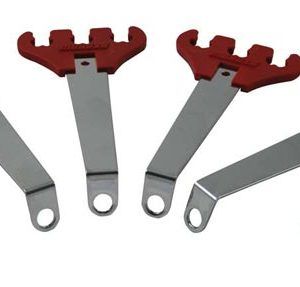 Moroso 72151 Small Block Chevy Universal Plug Wire Loom/Separator Kit Red 7-9mm