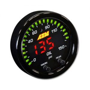 AEM Electronics 30-0307 X-Series Oil Pressure Gauge 0-150psi / 0-10bar