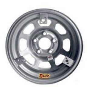 Aero 52-085020T3 52 Series 15x8 Inch Silver 3-Tab Race Wheel 5 x 5" BP, 2" BS