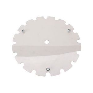 Aero 54-300003 15" Scalloped Clear Plastic Bolt-On Mud Cover for Beadlock Wheel