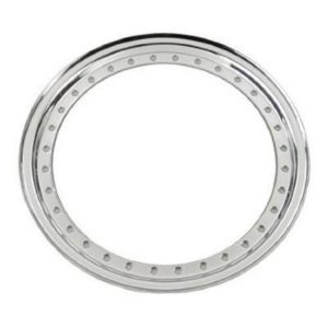 Aero 54-500004 15" Replacement Chrome Steel Beadlock Ring