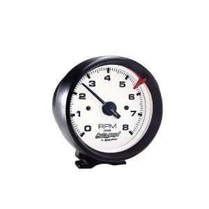 Auto Gage White Face Tachometer -3-3/4"
