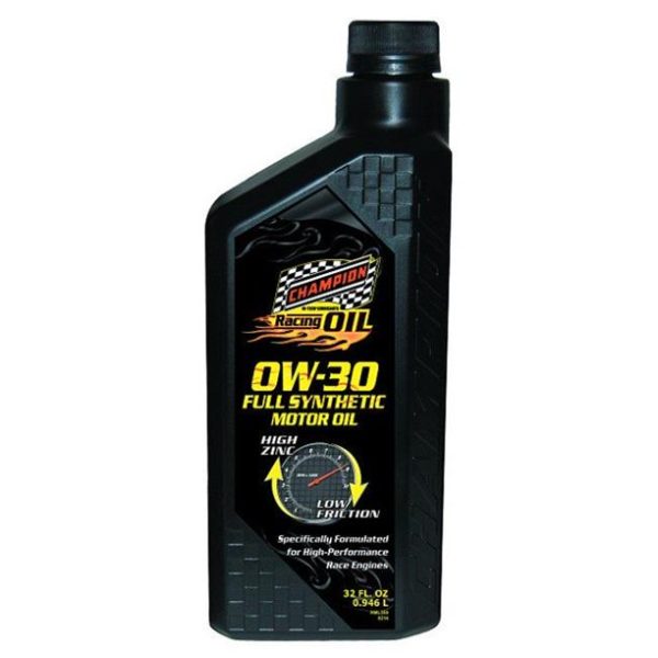 Champion 4361H Racing SAE 0W-30 Full Synthetic 1 Quart
