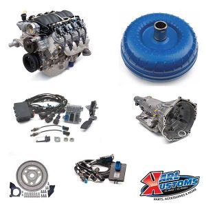 Chevy Performance LS376/525 Connect & Cruise Powertrain System - 6.2L Engine with 4L75-E Automatic Transmission