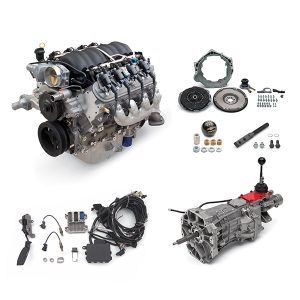 Chevy Performance LS376/480 Connect & Cruise Powertrain System - 6.2L Engine with T56 Manual Transmission