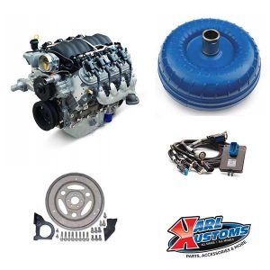 LS3 E-ROD 6.2L Connect & Cruise Powertrain System with 6L80-E Automatic Transmission