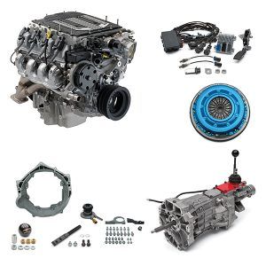 LT4 S/C 6.2L Wet Sump Connect & Cruise Powertrain System with T56 6-Speed Manual Transmission