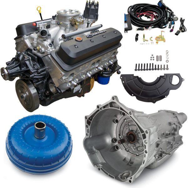 ZZ6 EFI Turn-Key Connect & Cruise Crate Powertrain System with 4L65-E Automatic Transmission