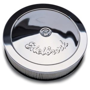 Edelbrock 1207 14" Pro-Flo Chrome Air Cleaner Assembly