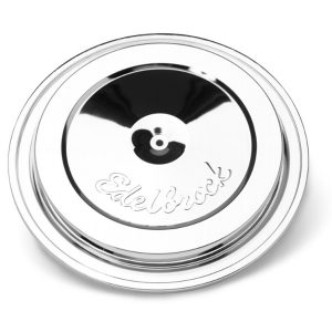 Edelbrock 1213 Chrome Air Cleaner Top w/ Single Wing Nut for 88-92 GM TBI Engines