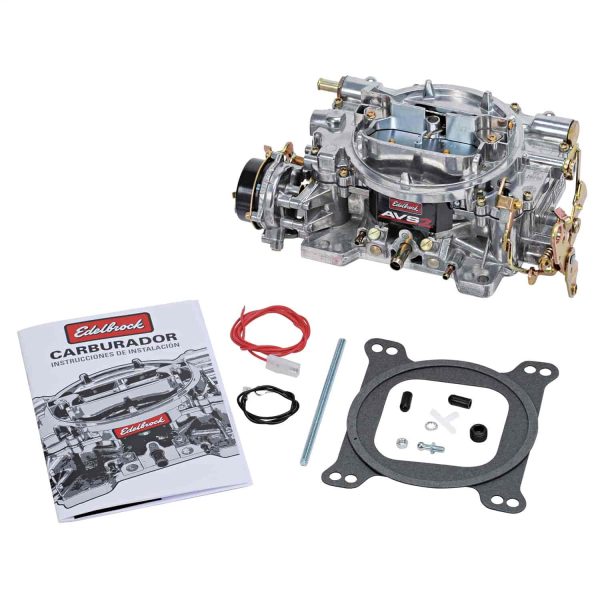 Edelbrock 1906 AVS2 650 CFM Carburetor Electric Choke Satin Finish - Image 5