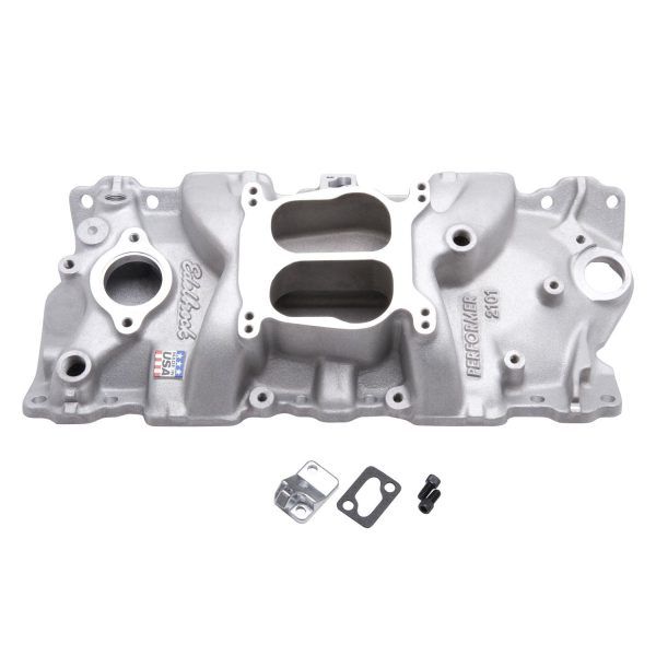 Edelbrock 2101 Performer Intake Manifold for 1955-1986 Small Block Chevy