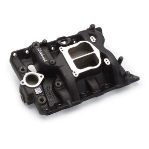 Edelbrock 21563 Performer Intake Manifold 1965-1979 Pontiac 326-455 Non-EGR Black
