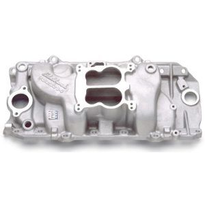 Edelbrock 2161 Performer 2-0 Intake Manifold 1965-1990 BBC Oval Port Satin