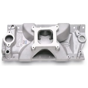 Edelbrock 2975 Victor Jr. Single Plane Intake Manifold - 55-86 SBC 305 327 350 400