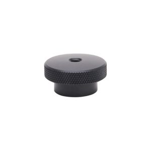 Edelbrock 4219 Black Anodized Knurled Nut for Oval & Triangle Air Cleaners 4220/4222