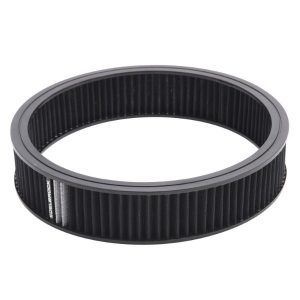 Edelbrock 43668 Pro-Flo 14" x 3" Universal Washable Air Filter Element - Black