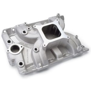 Edelbrock 5056 Torker II Intake Manifold 1965-1979 Pontiac 389-455 V8 Non-EGR - Satin
