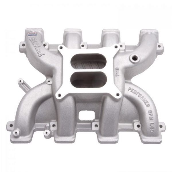 Edelbrock 71197 Performer RPM Intake Manifold For LS3 L92 Carbureted 4150 Series Flange