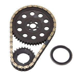 Edelbrock 7334 Hex-A-Just Roller Timing Set 1965-Up BBC V8 Non-Roller Cam