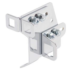 Edelbrock 8030 Chrome Throttle Cable Bracket for SBC