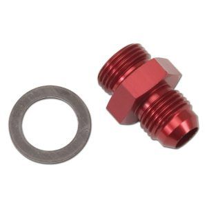 Edelbrock 8087 Performer Series Carburetor Inlet Fitting #6 AN