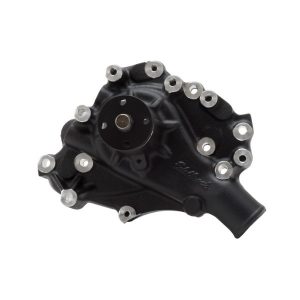 Edelbrock 88433 Victor Series Aluminum Water Pump 1970-87 Ford 302 & 351W Standard Length Standard Rotation Black
