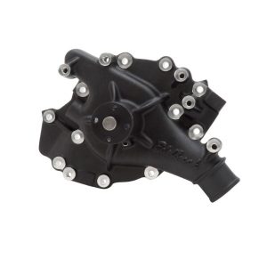 Edelbrock 88663 Victor Series High-Volume Aluminum Water Pump 1970-1992 Big Block Ford 429/460 Standard Length & Rotation Black