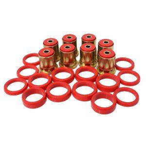 Energy Suspension 3.3132R GM G-Body Polyurethane Rear Control Arm Bushing Set Red
