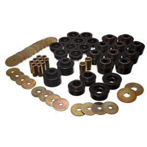 Energy Suspension 3.4141G 78-88 G-Body Polyurethane Body Mount Bushings Black