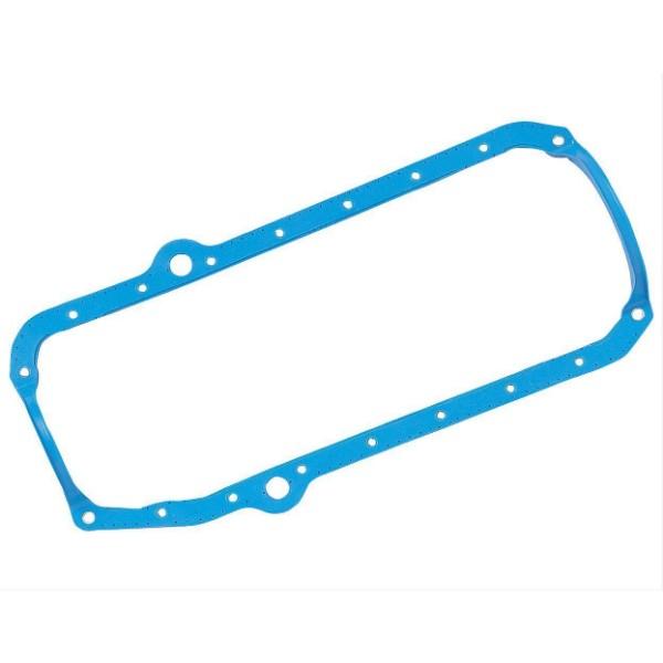Fel Pro Engine Oil Pan Gasket OS34510T; PermaDryPlus 1pc Rubber for Chevy SBC