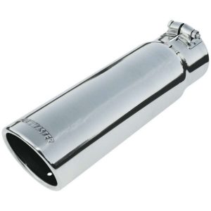 Flowmaster 15363 3.5" Rolled Clamp-On Stainless Steel Exhaust Tip Fits 3"