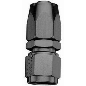 Fragola 220110-BL Fitting #10 Straight Pro-Flow Black