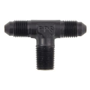 Fragola 482503-BL #3 x 1/8 MPT Tee Fitting On-The-Tee Black