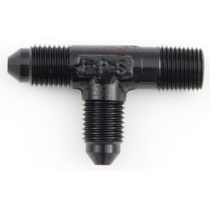 Fragola 482603-BL #3 x 1/8 MPT Tee Fitting On-The-Run Black