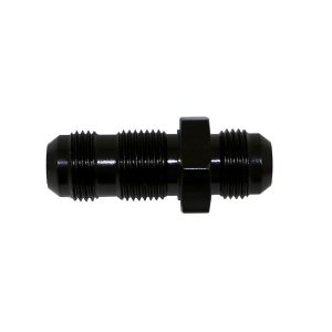 Fragola 483210-BL Straight Bulkhead Fitting #10 Black