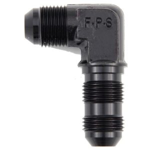 Fragola 483306-BL #6 x 90 Degree Bulkhead Fitting Black