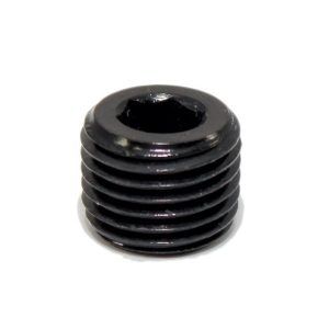 Fragola 493203-BL 1/4 MPT Allen Pipe Plug Black