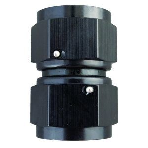 Fragola 496112BL -12 AN Female Flare Swivel Union Fitting Black