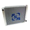 FSR 2719D2-N GM Chevy 27.5" X 19" Aluminum Double Pass Radiator No Cap - Image 2