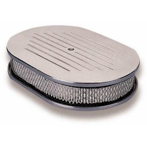 Holley 120-141 Air Cleaner Ball Milled Oval
